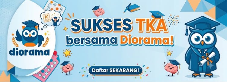 Program Intensif TKA Kelas 6 SD Diorama hadir setiap Sabtu-Minggu. Persiapkan anak meraih hasil terbaik. Daftar sekarang!